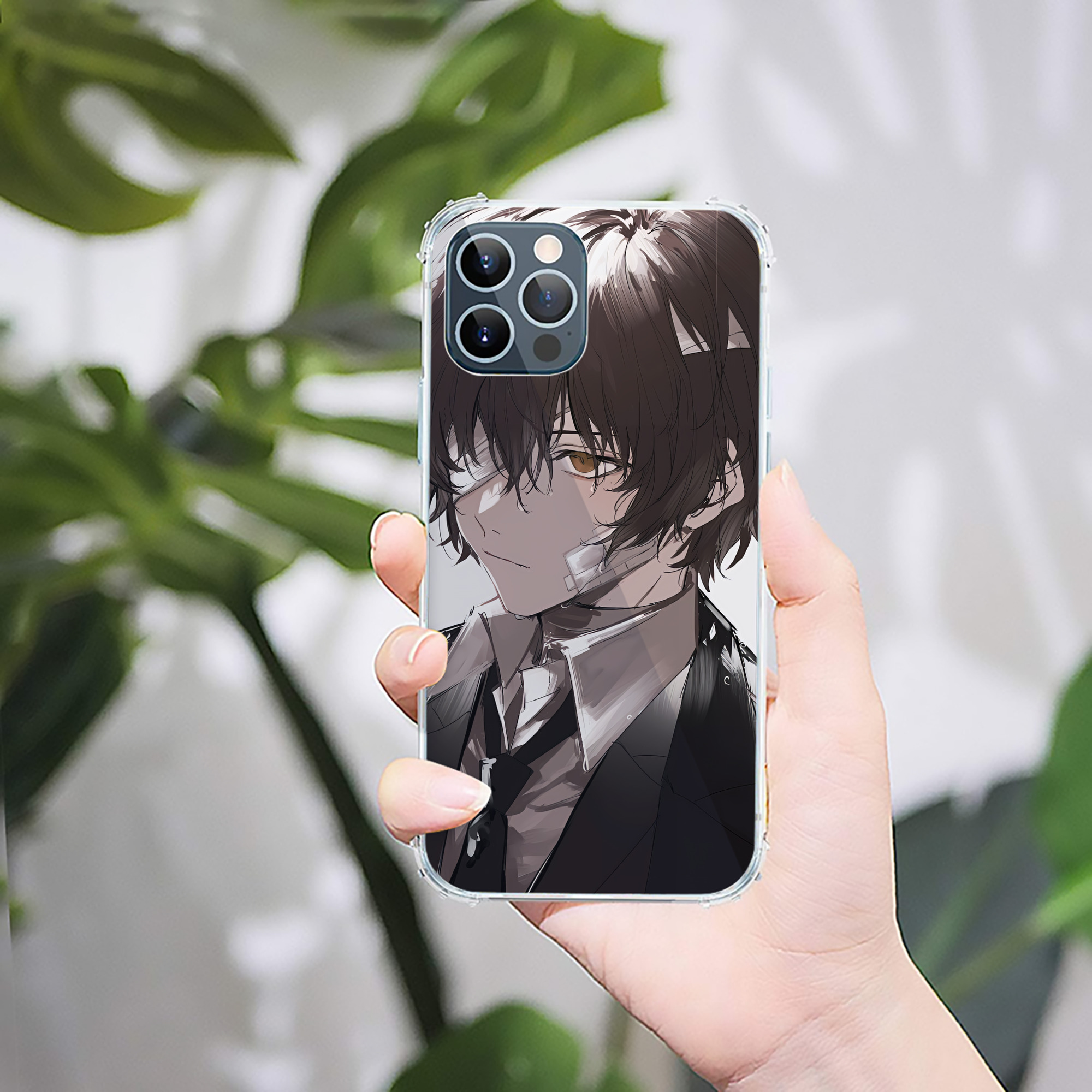 （画像用） 文豪ストレイドッグス Bungo Stray Dogs 【iPhone 12シリーズ対応】透明スマホケース（クリアソフトケース）